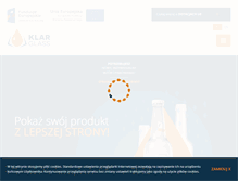 Tablet Screenshot of klarglass.com